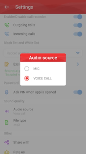 Automatic Call Recorder ACR Pro