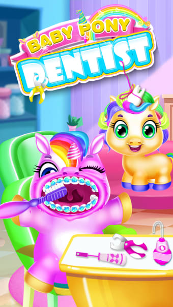 Baby Pony Games - Dentist Game