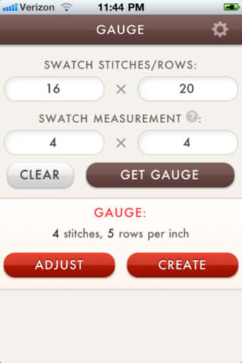 Gaugefy Free: Knitting Gauge Calculator