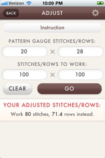 Gaugefy Free: Knitting Gauge Calculator