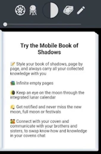 Mobile Book of Shadows