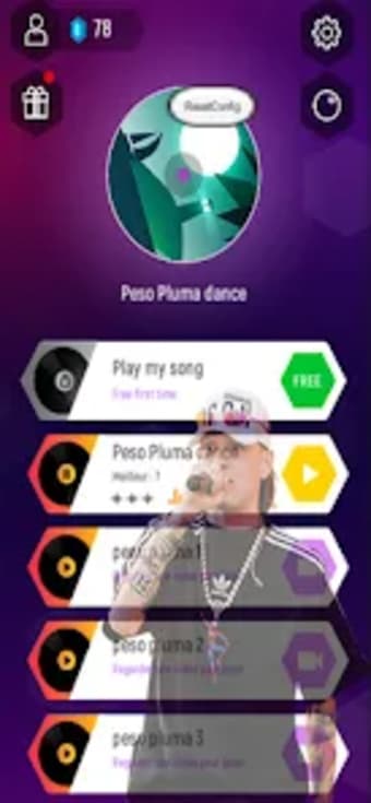 Peso Pluma tiles hop Music HD