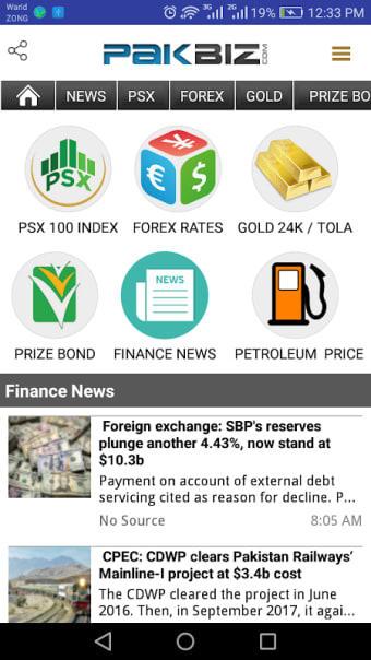 PakBiz: Prize Bond, PSX, Forex, Gold Price & News