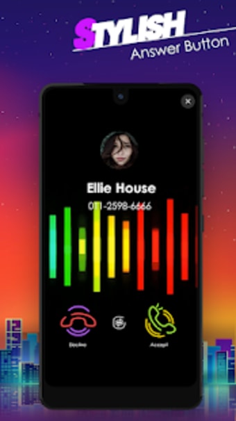 Call Screen Themes - Caller Screen Color Phone