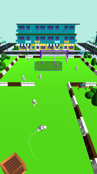 Crazy Soccer Kick Ball 3D:Fun Soccer Strike Game.