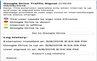 Google Drive Traffic Signal