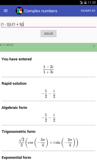 OLD Complex numbers [see new in description below]