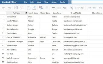 Contact Editor for Google Contacts