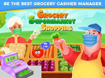 Grocery Supermarket Shopping- Cash Register Games