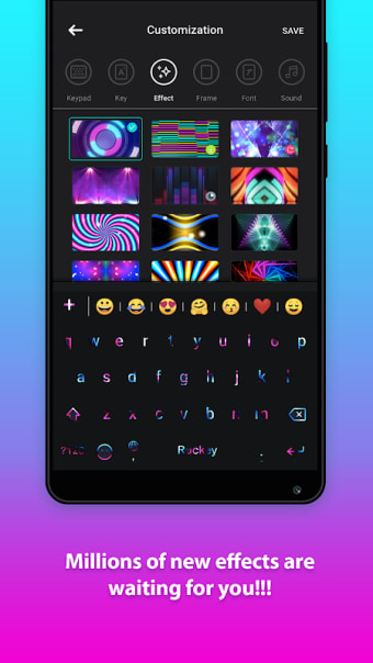 LED NEON Keyboard - Colorful, lighting, RGB, emoji