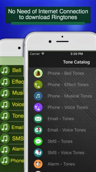 Ringtones for SMS Emails Phone Calls