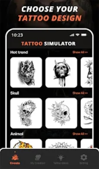 Tat Maker Tatto Simulator