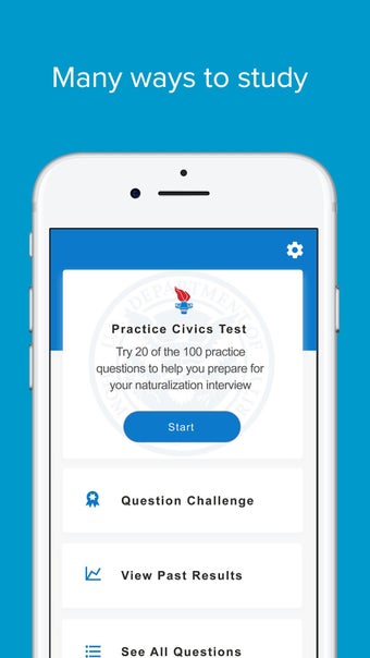 USCIS: Civics Test Study Tools