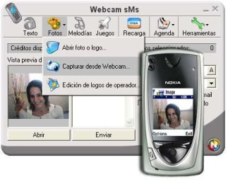 Webcam SMS
