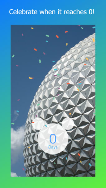 Countdown for Disney World