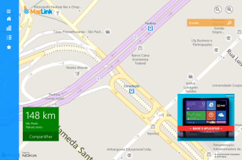 MapLink Trânsito para Windows 10