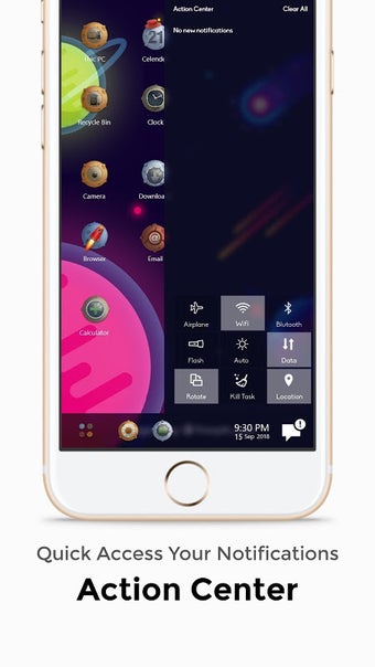 Galaxy Theme For Computer Launcher