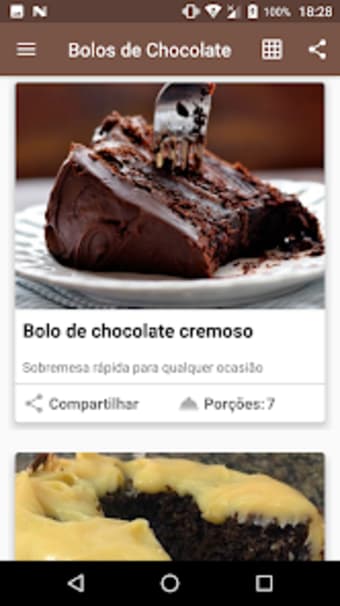 Bolo de Chocolate Brasil