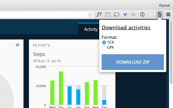 Garmin activity downloader