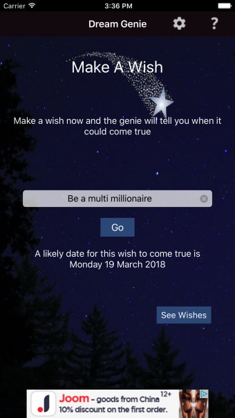 Make A Wish Come True Genie