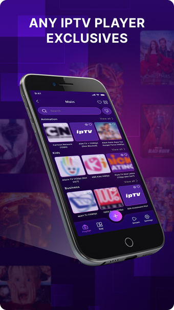 IPTV Player Live TV  Movies