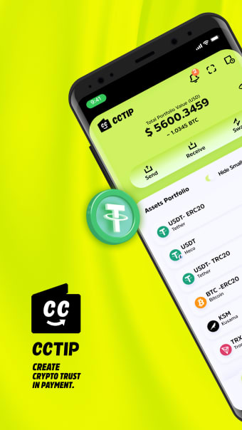 CCTIP Wallet-Crypto all in one