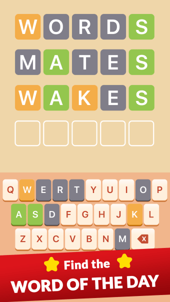 Word guess: A daily word game