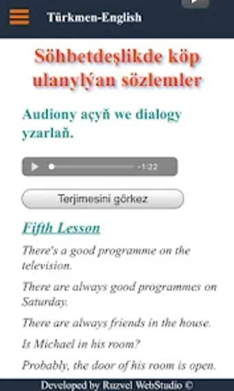 Turkmen English