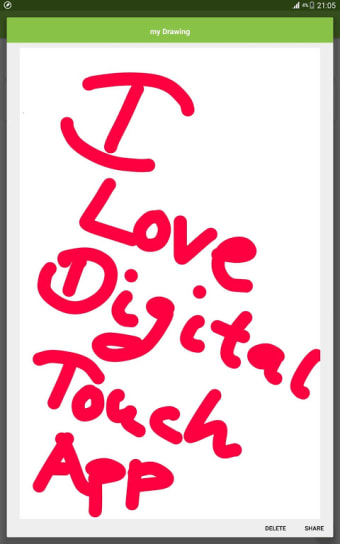 Digital Touch : Create colorful digital signature