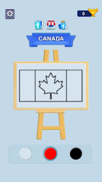 Draw The Flag: Geo Coloring