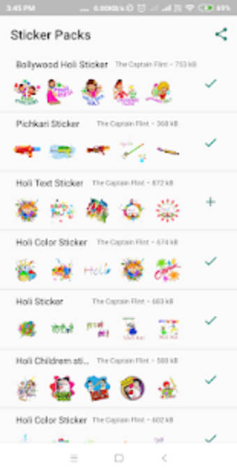 Holi Stickers 2019 for WhatsApp - WAStickerApps