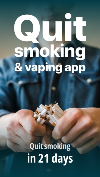 Quit smoking. Stop vaping app