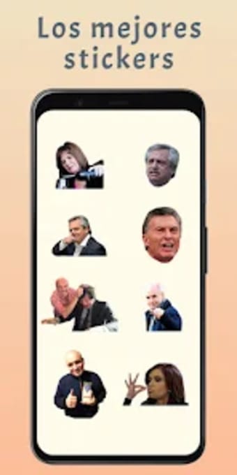 Stickers: Políticos Argentinos