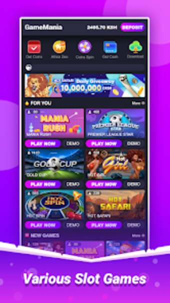 GameMania: Kenya Slot Casino