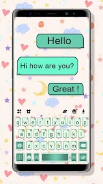 Sms Doodle Keyboard Theme