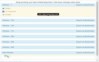 Tabs Manager