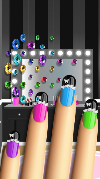 Nail Salon Virtual Nail Art Salon Game for Girls