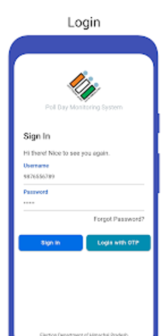 Poll Day Monitoring System