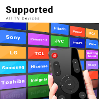 Remote Control for TV - Universal TV Remote IR