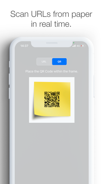 URL Reader - with QR reading