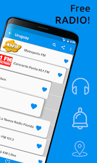 Radio Uruguay Free Online - Fm stations