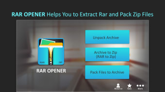 RAR Opener & RAR to ZIP Converter