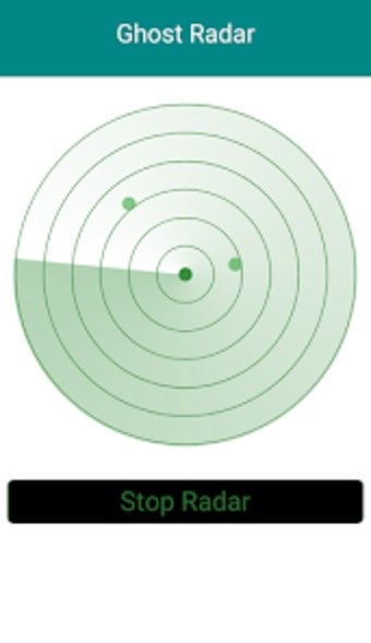 Ghost Detector Radar Simulator