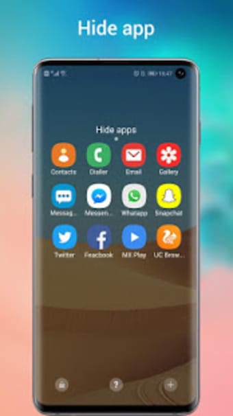 One S10 Launcher - Galaxy S10 Launcher theme
