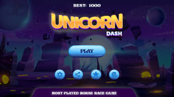 Unicorn Dash Game : Horse Run