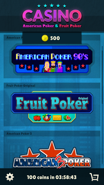 American Poker 90s Casino