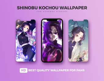 Shinobu Kochou Wallpaper HD 4K