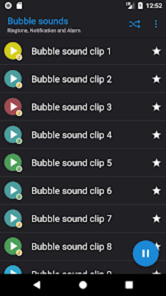 Bubble sounds