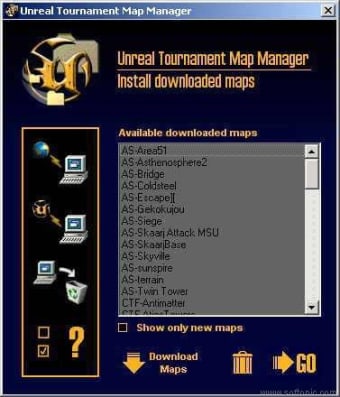 Unreal Tournament Map Manager