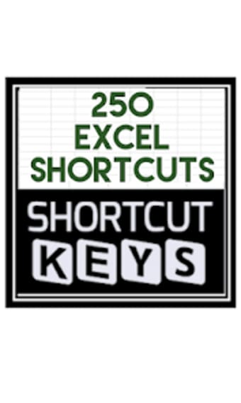 250 Excel shortcuts
